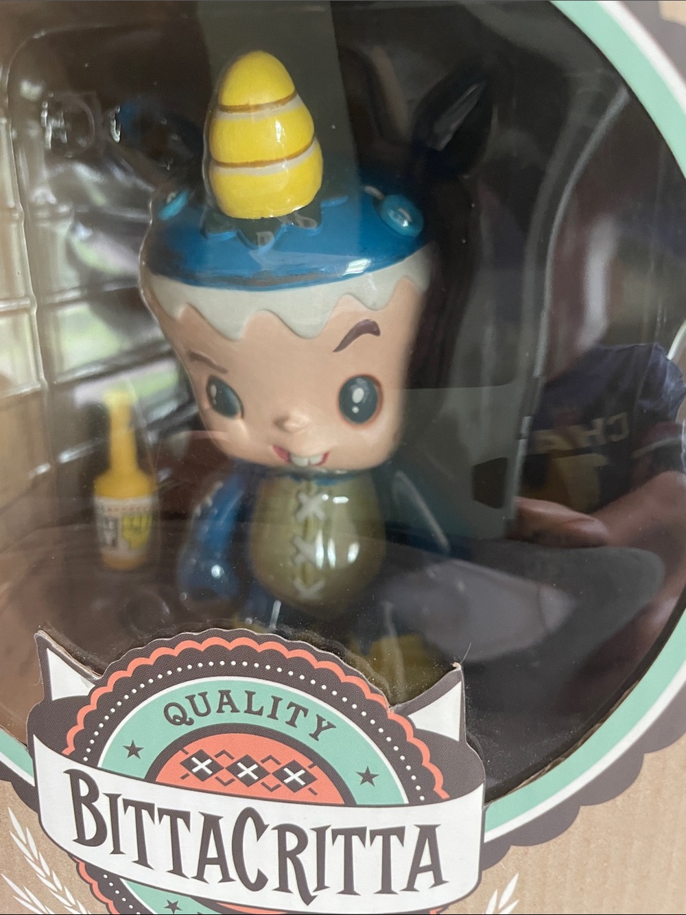 AUTHENTIC BittaCritta - Scott Tolleson - Tim Wollweber - Blue Unicorn Boy Beer